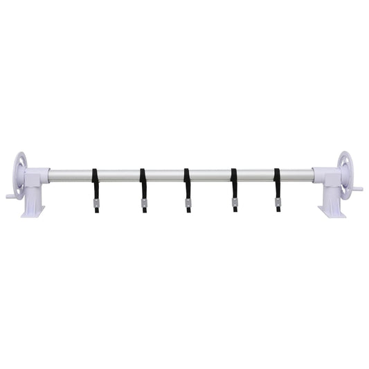 vidaXL Pool Cover Roller with Plastic Base