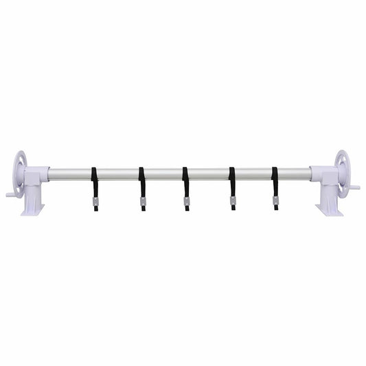 313996 vidaXL Pool Cover Roller with Plastic Base