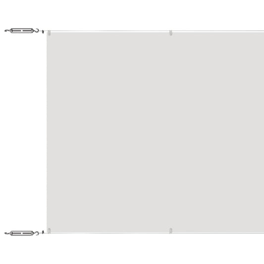 148154 vidaXL Vertical Awning White 60x800 cm Oxford Fabric