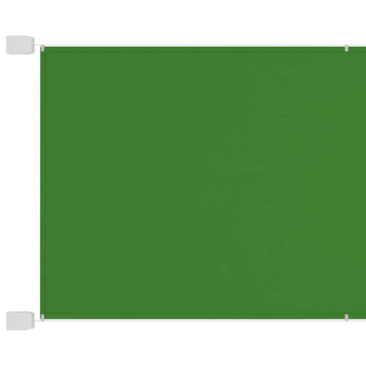 148299 vidaXL Vertical Awning Light Green 60x420 cm Oxford Fabric