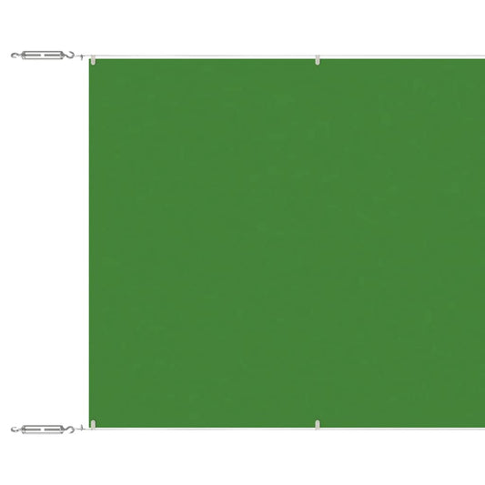 vidaXL Vertical Awning Light Green 60x1000 cm Oxford Fabric