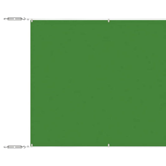 vidaXL Vertical Awning Light Green 100x600 cm Oxford Fabric