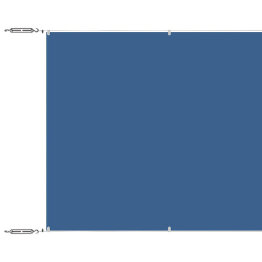 vidaXL Vertical Awning Blue 140x1200 cm Oxford Fabric