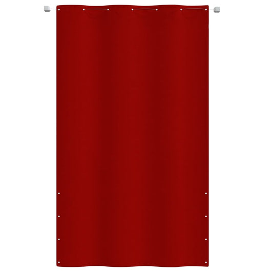 vidaXL Balcony Screen Red 140x240 cm Oxford Fabric