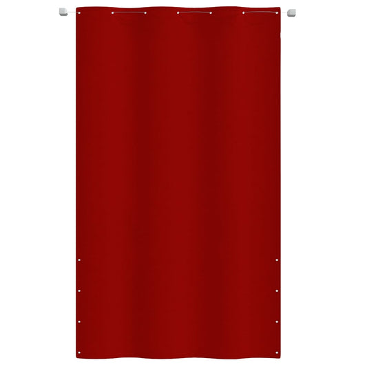 148546 vidaXL Balcony Screen Red 140x240 cm Oxford Fabric