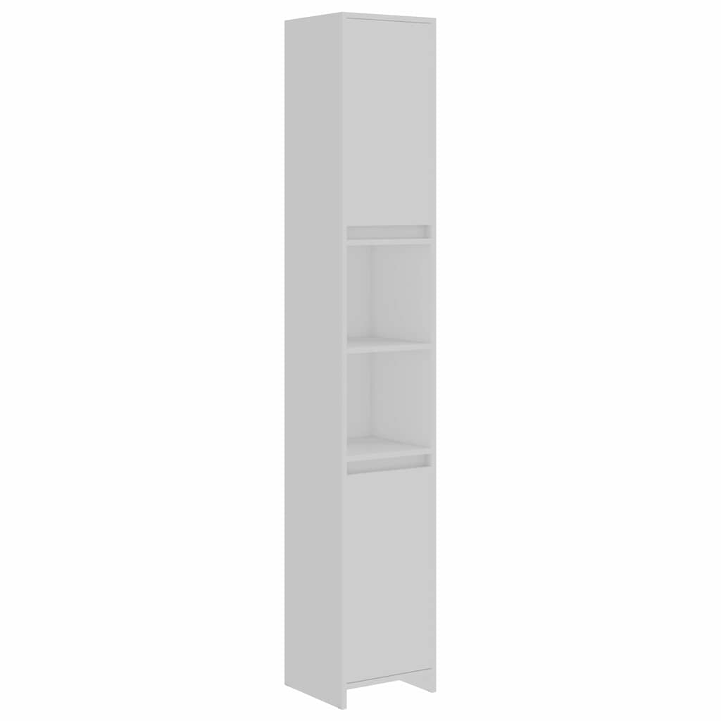 vidaXL 3 Piece Bathroom Furniture Set White Engineered Wood