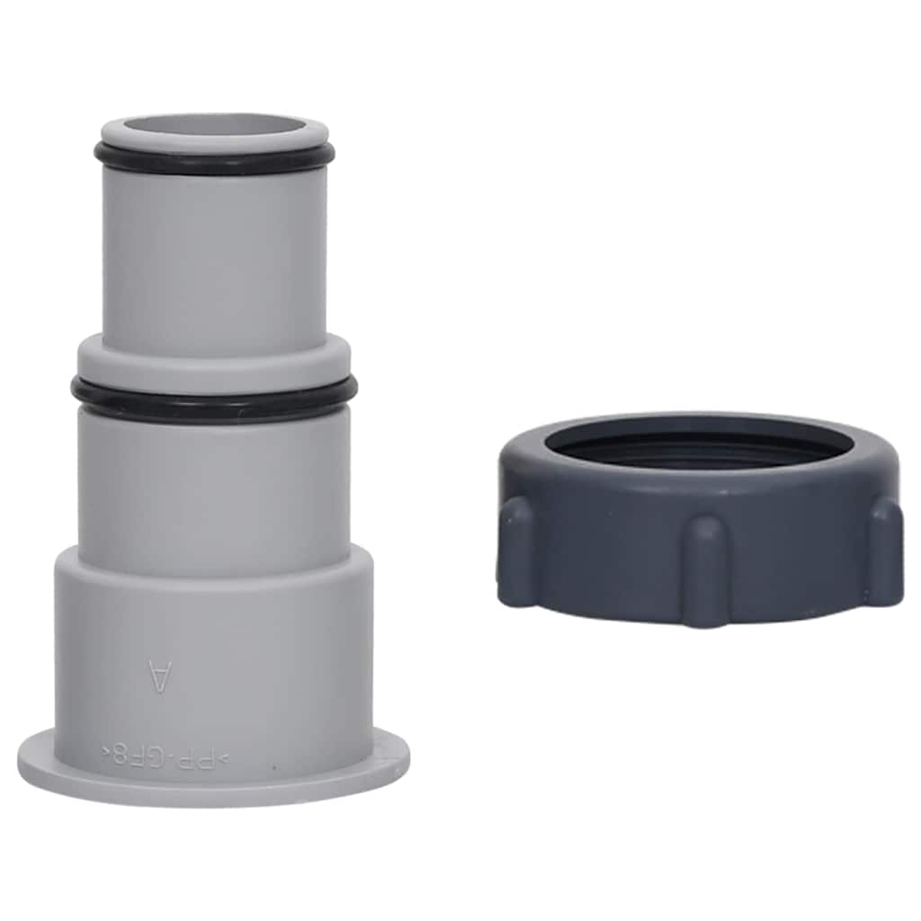 92803 vidaXL Pool Hose Adapters 2 pcs Plastic