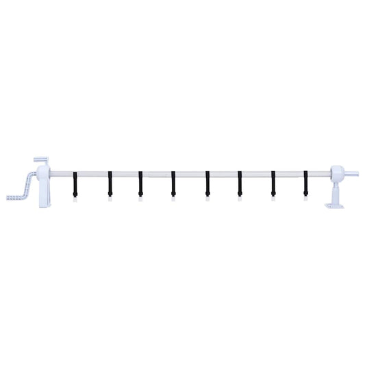 93179 vidaXL Pool Cover Roller with Plastic Base