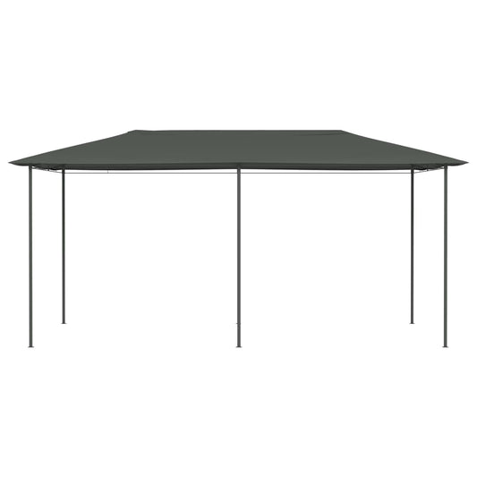 vidaXL Gazebo 2.98x5.3x2.59 m Anthracite 160 g/m²