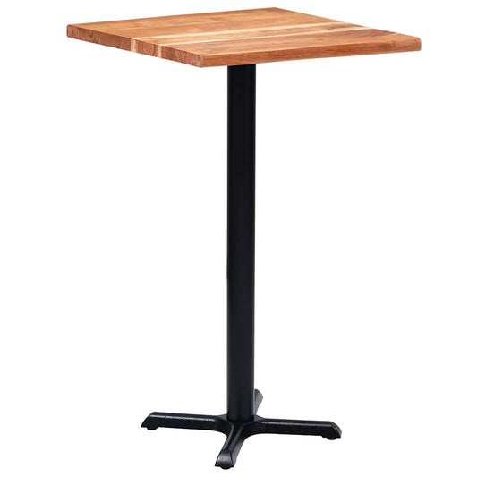 325430 vidaXL Bistro Table Leg Black 56x56x107 cm Cast Iron
