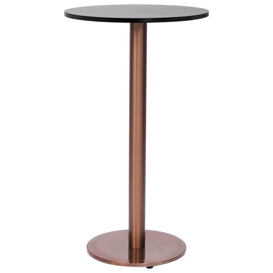 vidaXL Bistro Table Leg | Gold | Stainless Steel | Single | Industrial