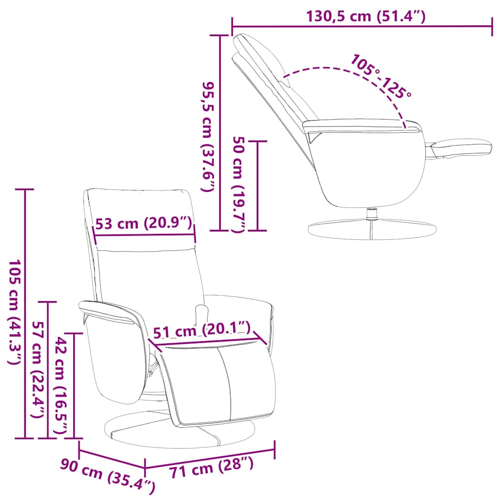 vidaXL Party Tent Roof 4x3 m Brown 270 g/m²