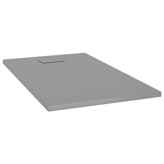 148936 vidaXL Shower Base Tray SMC Grey 120x70 cm