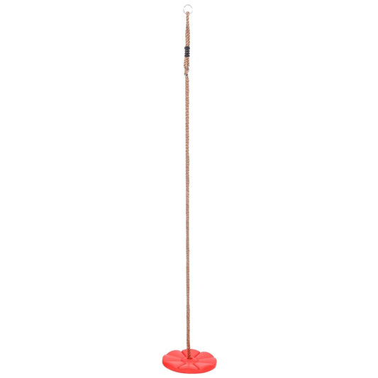 vidaXL Plate Swing 200 cm Red
