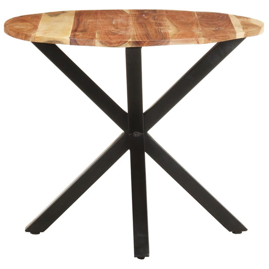 vidaXL Side Table 68x68x56 cm Solid Acacia Wood