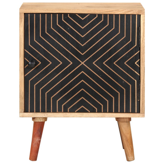 vidaXL Bedside Cabinet 40x30x50 cm Solid Acacia Wood