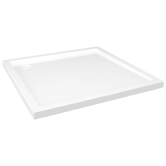 vidaXL Square ABS Shower Base Tray 90x90 cm