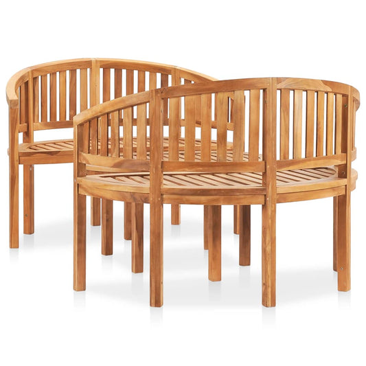 vidaXL Garden Lounge Set | Teak | Solid Teak Wood | Medium | Durable