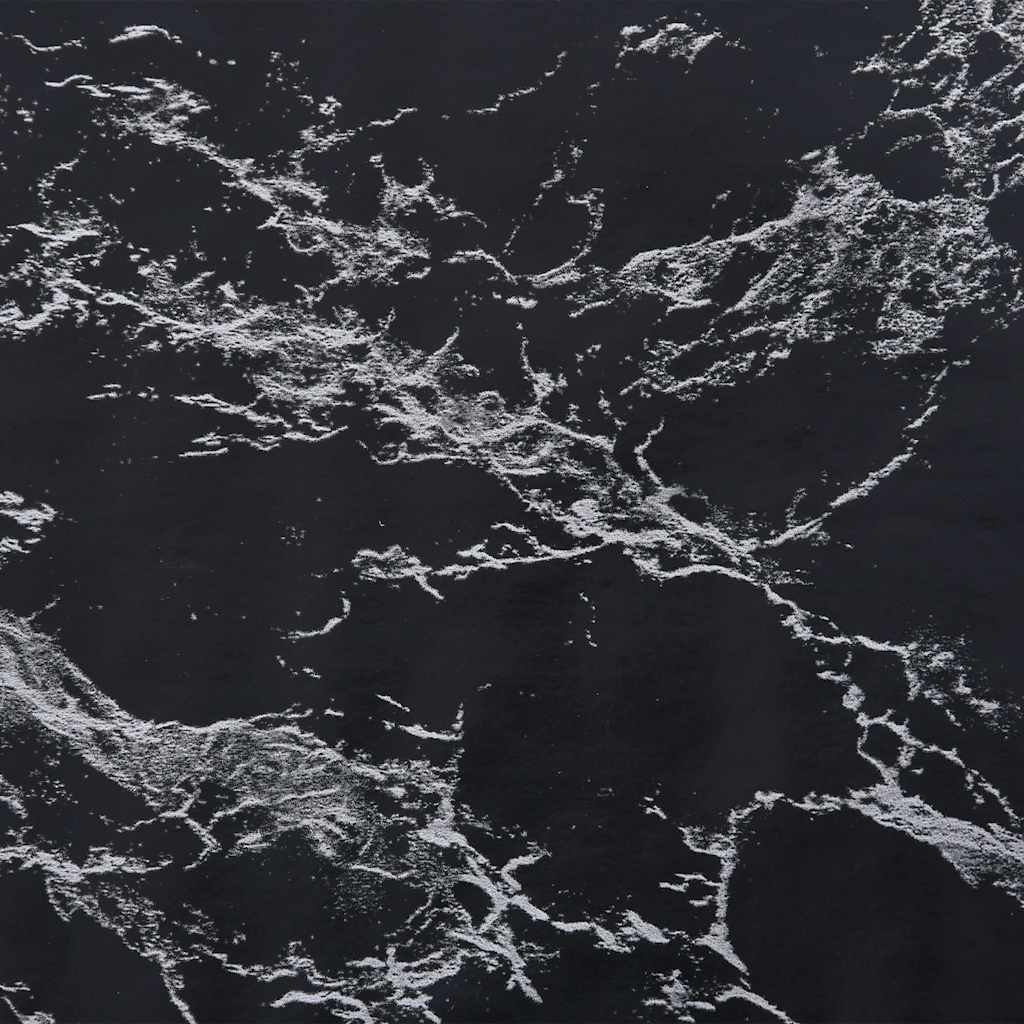 326143 vidaXL Self-adhesive Furniture Film Black Stone 500x90 cm PVC