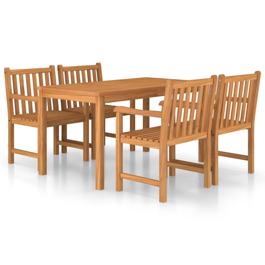 vidaXL Garden Dining Set | Warm teak | Solid teak wood | Large | Durable