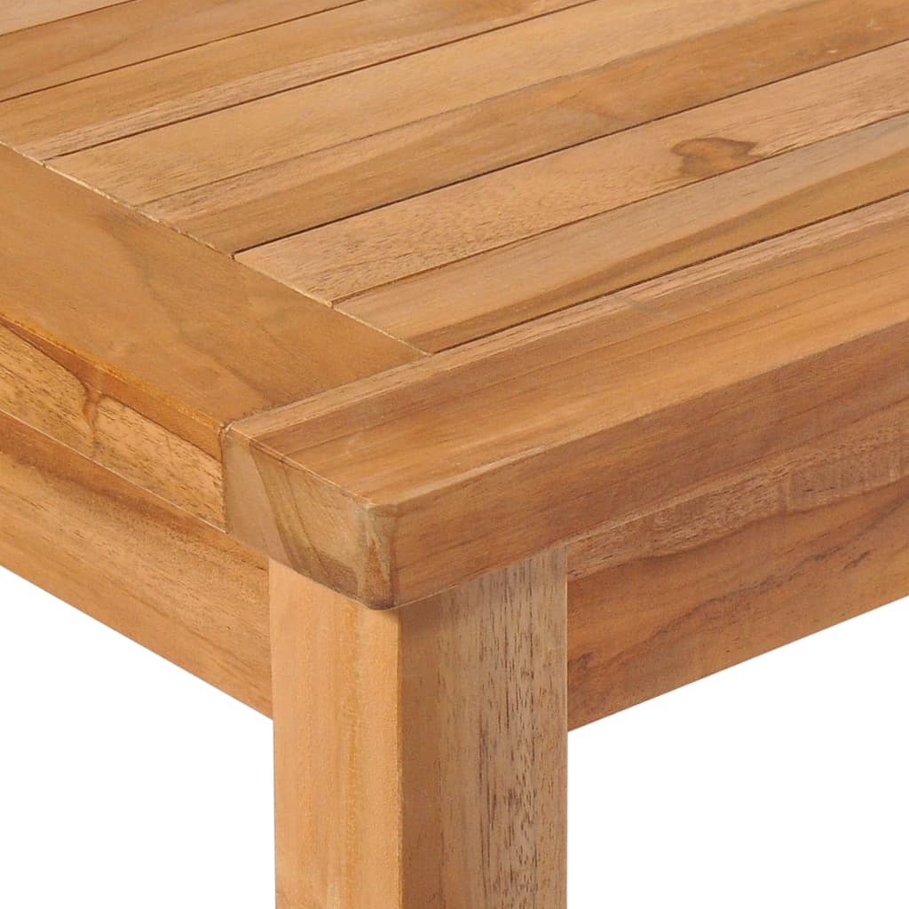 vidaXL 5 Piece Garden Dining Set 150x90 cm Solid Teak Wood