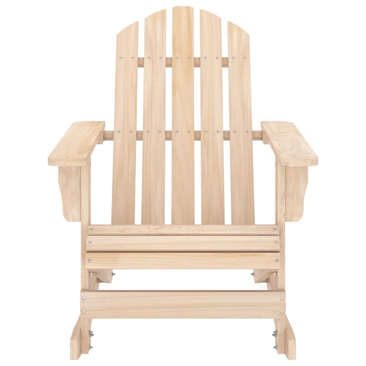 315882 vidaXL Garden Adirondack Rocking Chair Solid Fir Wood