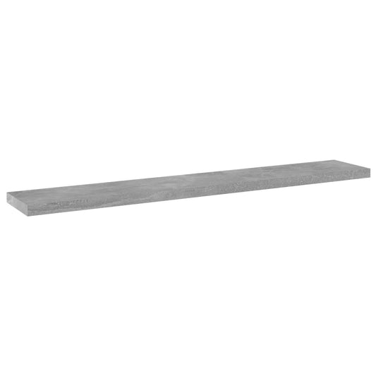 805211 vidaXL Bookshelf Boards 8 pcs Concrete Grey 60x10x1,5 cm Engineered Wood