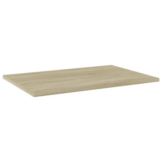 805257 vidaXL Bookshelf Boards 8 pcs Sonoma Oak 60x40x1,5 cm Engineered Wood