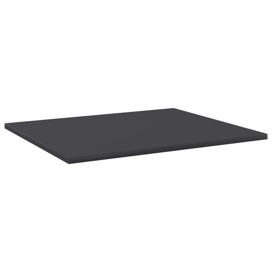 805270 vidaXL Bookshelf Boards 4 pcs Grey 60x50x1,5 cm Engineered Wood