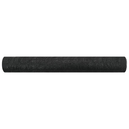 vidaXL Privacy Net Black 2x50 m HDPE 75 g/m²