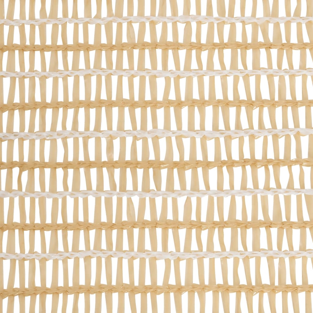 vidaXL Privacy Net Beige 1.5x50 m HDPE 150 g/m²