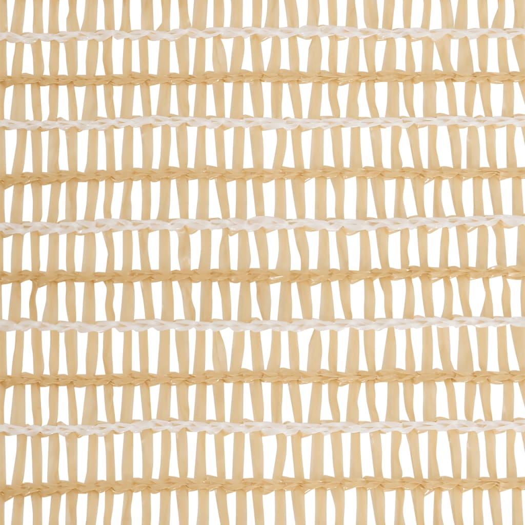vidaXL Privacy Net Beige 1.2x50 m HDPE 195 g/m²