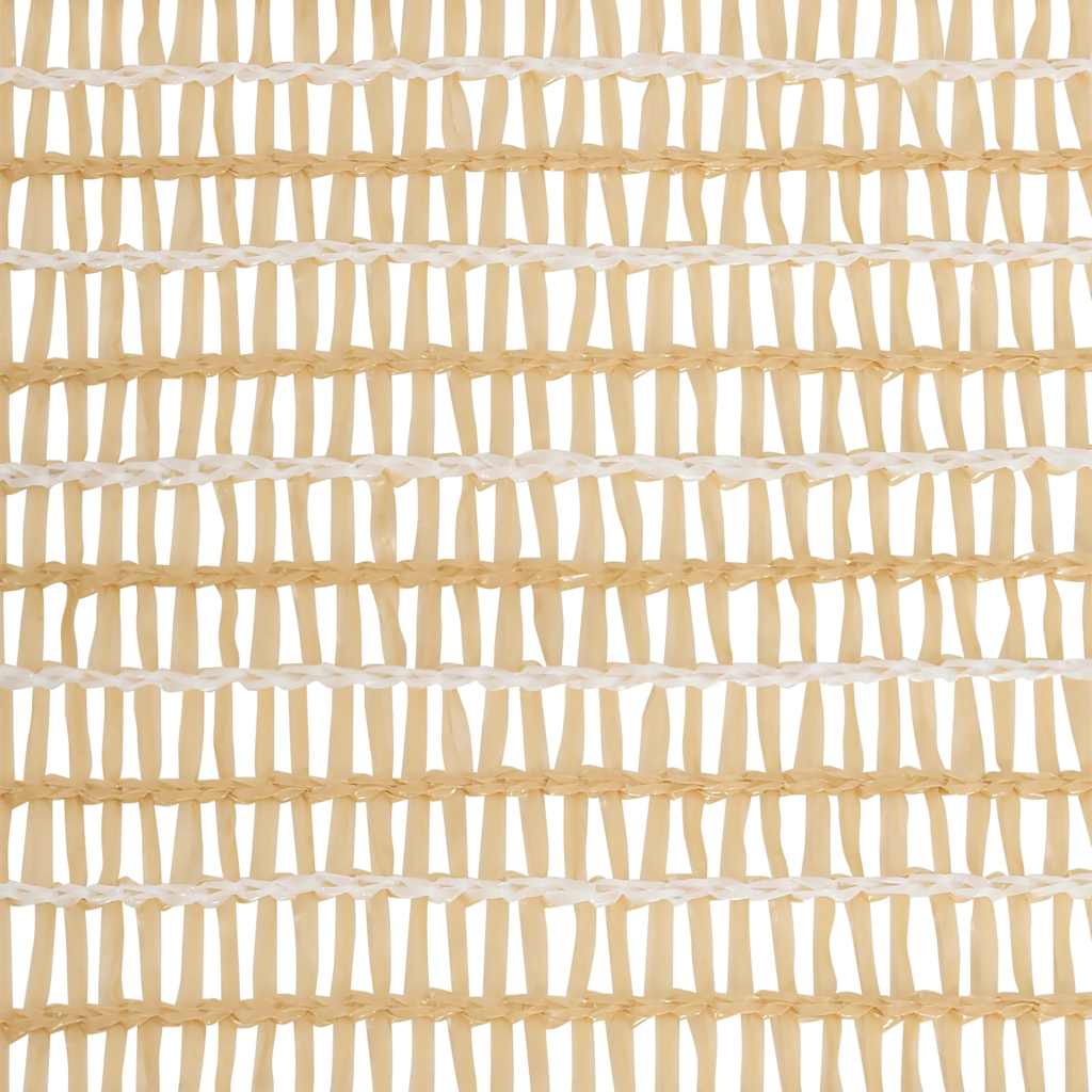 vidaXL Privacy Net Beige 2x25 m HDPE 195 g/m²