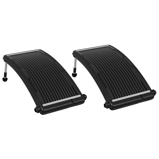vidaXL Curved Pool Solar Heating Panels 2 pcs 110x65 cm