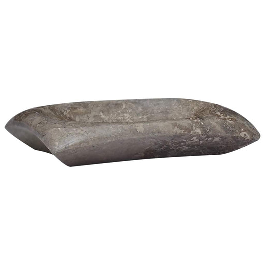 vidaXL Sink Grey 50x35x10 cm Marble