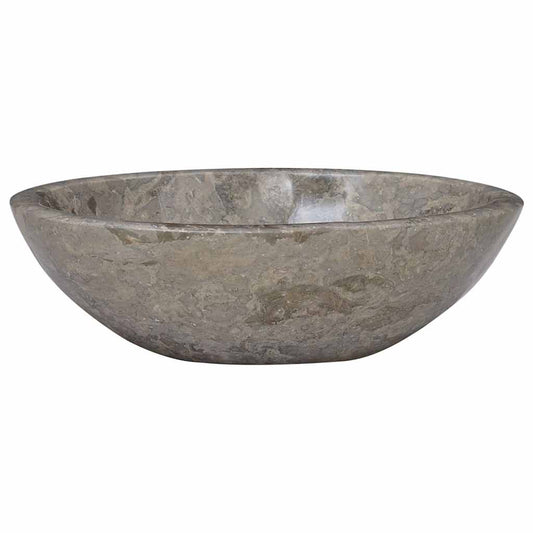 149173 vidaXL Sink Grey 53x40x15 cm Marble