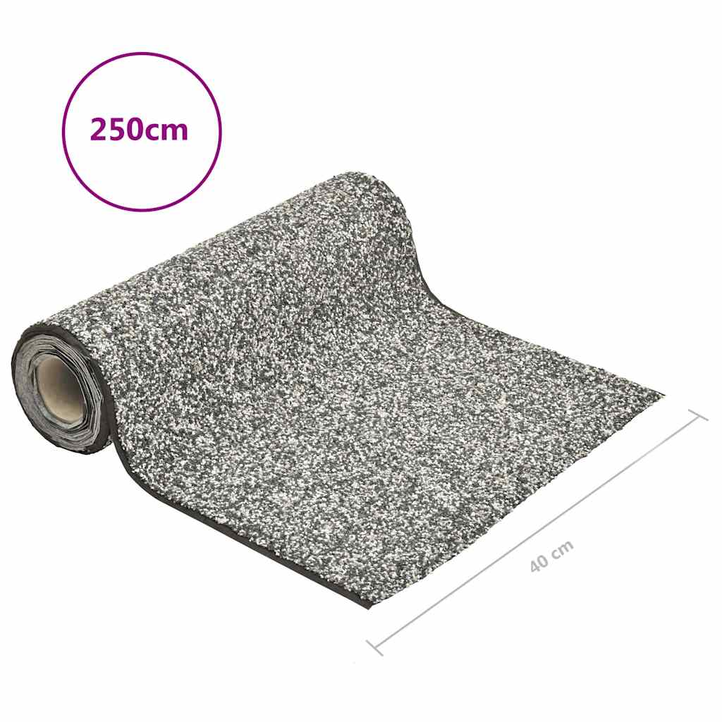 149526 vidaXL Stone Liner Grey 250x40 cm