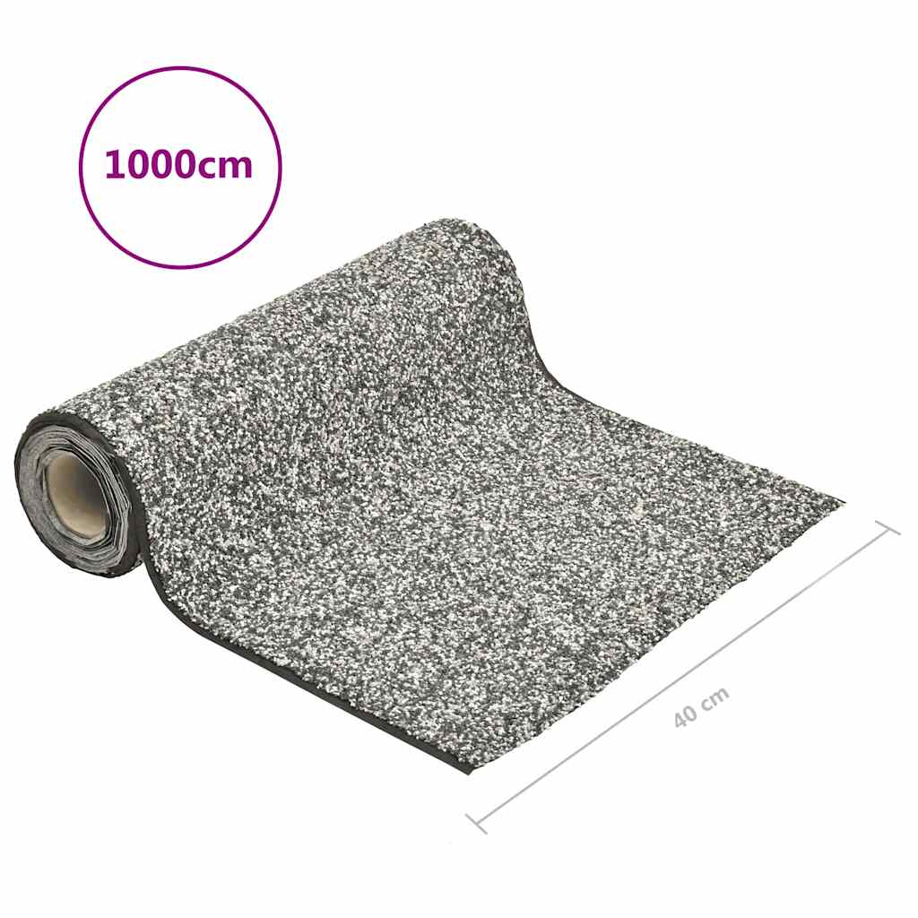 149528 vidaXL Stone Liner Grey 1000x40 cm
