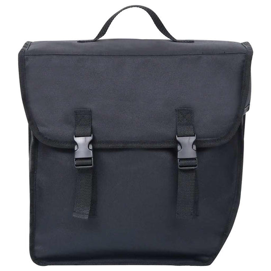 93252 vidaXL Single Bicycle Bag for Pannier Rack Waterproof 21 L Black