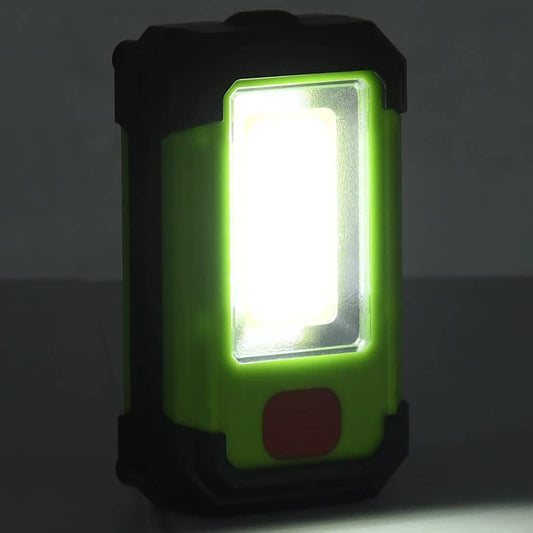 149670 vidaXL Portable Solar Powered LED Spotlight 7 W Cold White