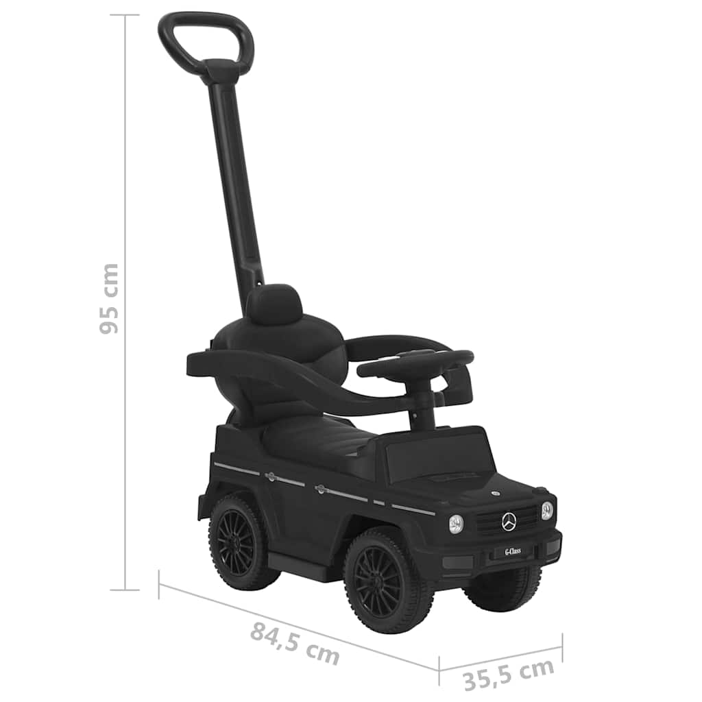 80304 vidaXL Push Walk Car G63 Black