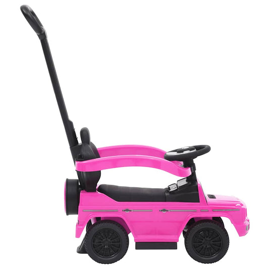 vidaXL Push Walk Car G63 Pink