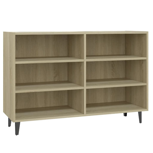 vidaXL Sideboard Sonoma Oak 103.5x35x70 cm Engineered Wood