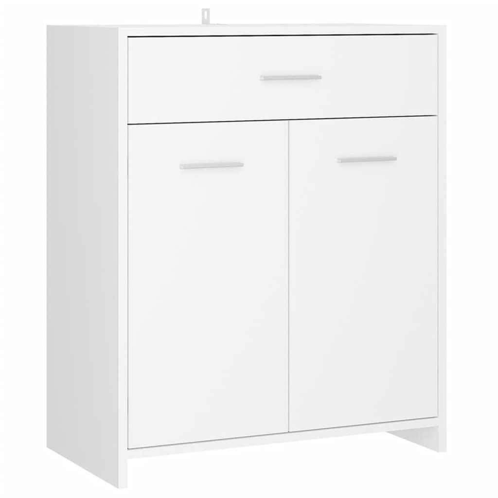 vidaXL 4 Piece Bathroom Furniture Set White