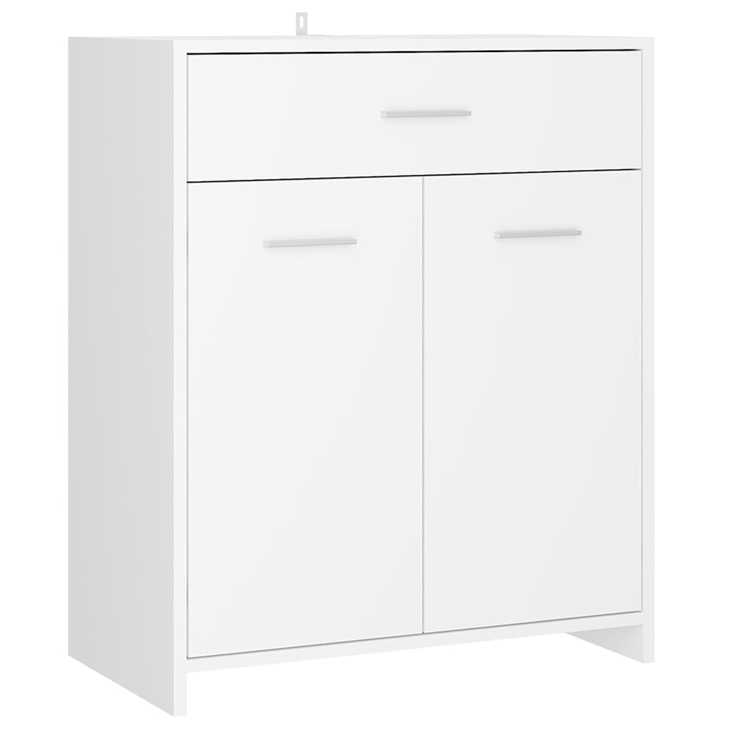 vidaXL 4 Piece Bathroom Furniture Set White