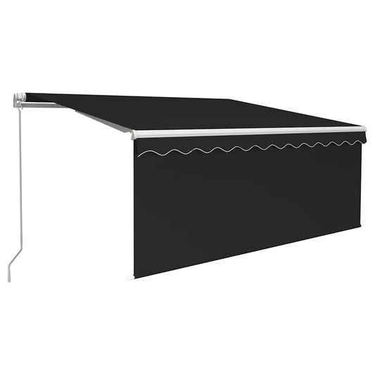 vidaXL Retractable Awning | Anthracite