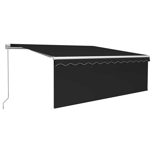 vidaXL Retractable Awning | Anthracite