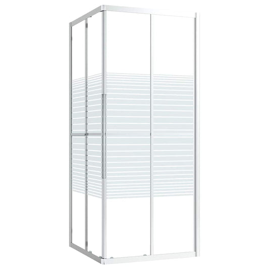 150762 vidaXL Shower Cabin ESG 80x80x180 cm