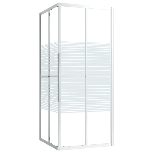 vidaXL Shower Cabin ESG 80x80x180 cm