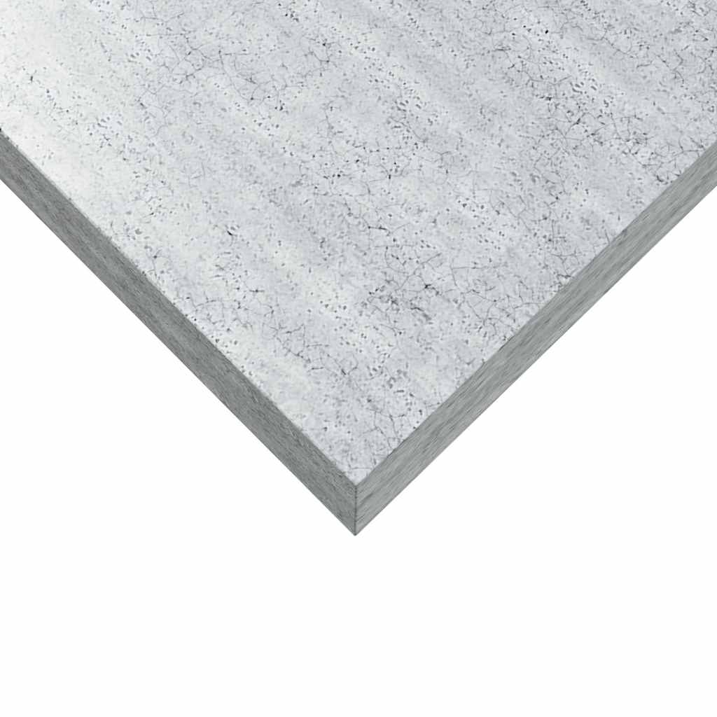 vidaXL Floating Wall Shelf Concrete Grey 80x23.5x3.8 cm MDF